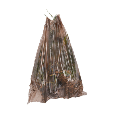 HDPE/LDPE/LLDPE材料のための引線ゴミ袋機械 5-100 マイク厚さ