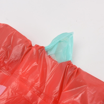 5-50 マイクロ 厚さ グリーン カスタム ロゴ 印刷 オレンジ プラスチック 香りのゴミ袋