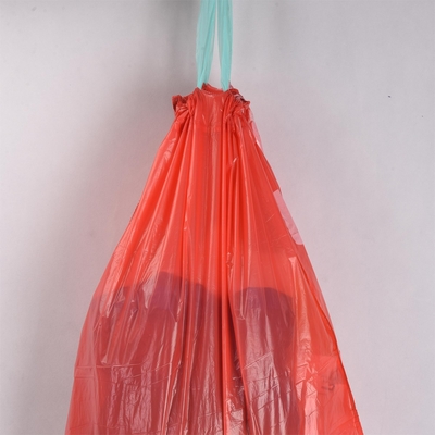 5-50 マイクロ 厚さ グリーン カスタム ロゴ 印刷 オレンジ プラスチック 香りのゴミ袋