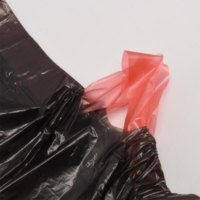 カスタムオーダー 受付 家用ブルー プラスチックロール ゴミ袋 引線 引線