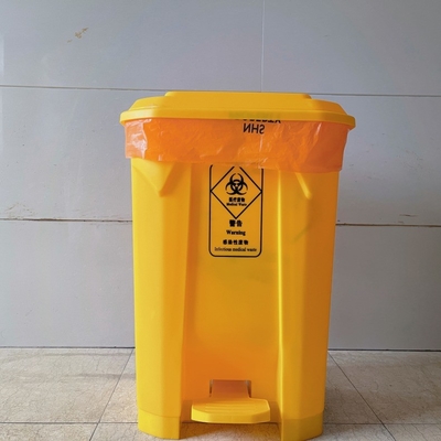オフセット印刷 HDPE/LDPE/LLDPE 医療用廃棄物 ごみ箱のリナーバッグ カスタムデザイン