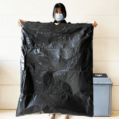 重荷ゴミのための使い捨て方形の底袋 オーダーメイドの大きな引き継ぎゴミ袋