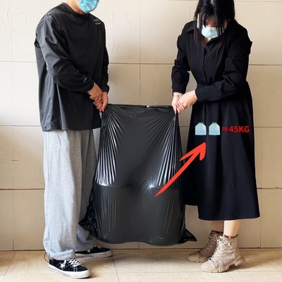 重荷ゴミのための使い捨て方形の底袋 オーダーメイドの大きな引き継ぎゴミ袋