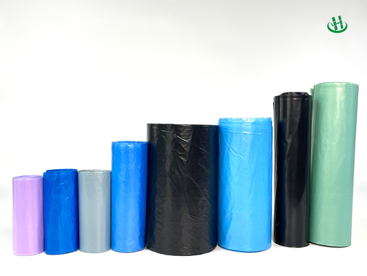 HDPE/LDPE/LLDPE素材 工業用超大型黒い外用ゴミ袋