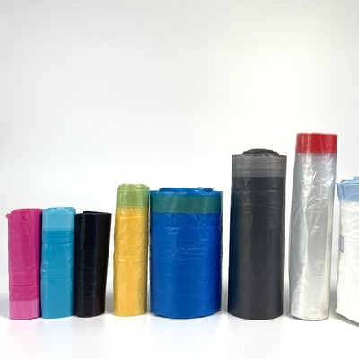 カスタムオーダー受付 HDPE/LDPE/LLDPE製の香りのある引線ゴミ袋ロール