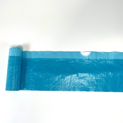 5-50 マイクロン HDPE プラスチックのテープ 引き出し ストリング ゴミ箱 ゴミ袋 ゴミ袋 ロール