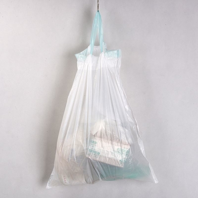 環境に優しい HDPE 引帯付き重用ゴミ袋 プラスチック引帯付き