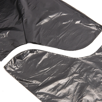 ベージュPE プラスチック HDPE/LDPE フラップネクタイ ゴミ袋 直接カスタムブランド