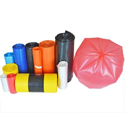 製造されたHDPE/LDPE/LLDPEプラスチックゴミ袋 厚さ5~100ミクロン