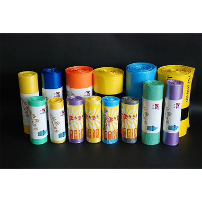 製造されたHDPE/LDPE/LLDPEプラスチックゴミ袋 厚さ5~100ミクロン