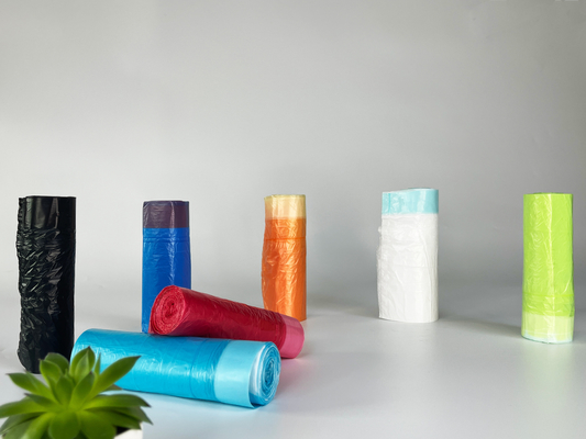 カスタマイズされたロゴ 便利な廃棄物収集のためのロール上のプラスチックゴミ袋