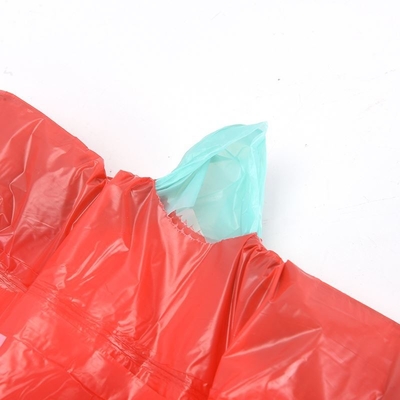 OKコンポスト 認証済み ロープ付き プラスチックゴミ袋 ロール付き 環境に優しい廃棄物処分