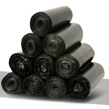 他の家用品 重用型 黒色HDPEプラスチックゴミ袋