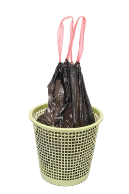 8-30L 家用ゴミ袋 100-200 カウント 引き弦 閉じる プラスチック ショッピング バッグ