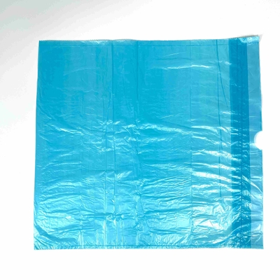 HDPE/LDPE/LLDPE素材のストリング付きのリサイクル可能なゴミ袋の直接供給