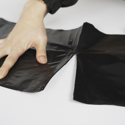 HDPE/LDPE/LLDPE 廃棄物袋 ブラック色の分類ロゴ