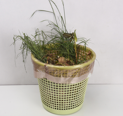 花の香りのキッチンゴミ袋 引線で閉められ 漏れ防止デザイン