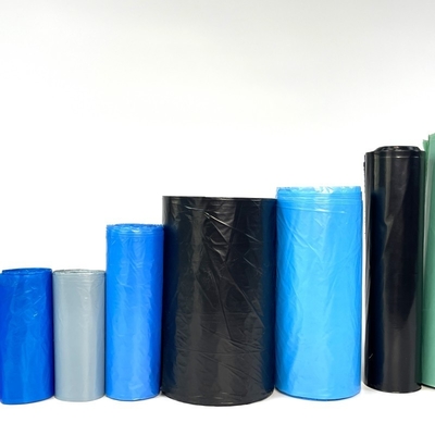 LDPE プラスチック袋 30〜40 マイクロン ゴミ袋 4 ロール 食品安全のための箱ゴミ袋