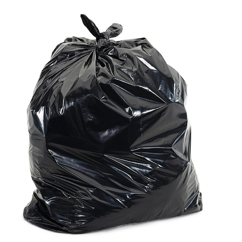 緑色またはカスタマイズされた色 黒色 プラスチックゴミ袋 厚さ5~80ミクロ
