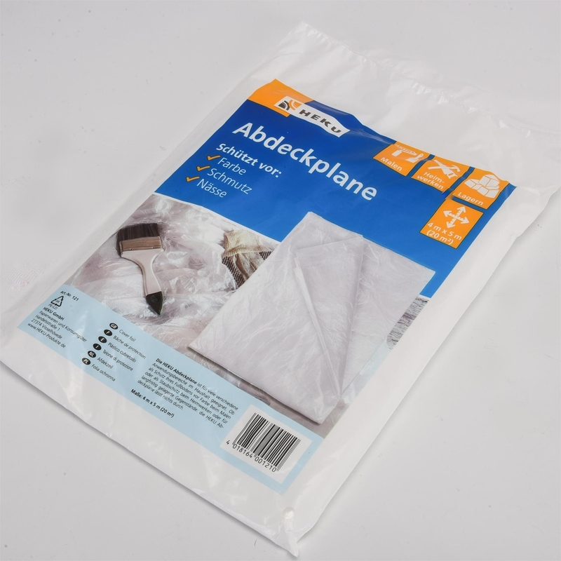 プラスチックドロップ布 塗装用カバーシート HDPE/LDPE/LLDPE