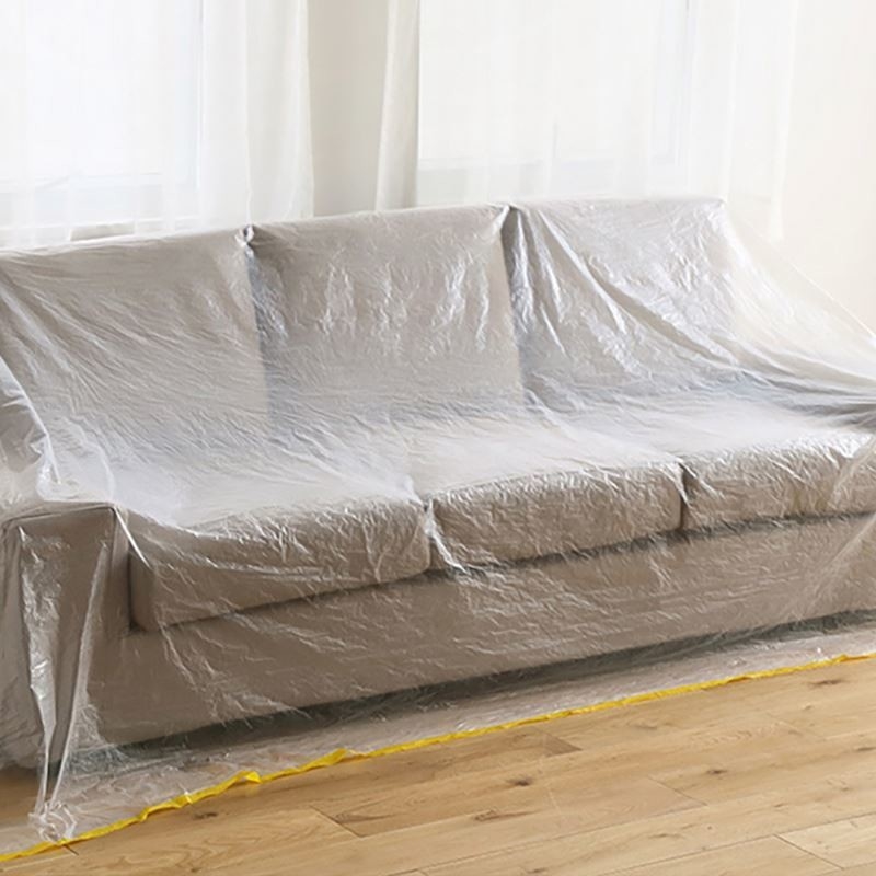マットレスや家具カバー用の透明保護用PVCフィルム オーダーメイドサイズ
