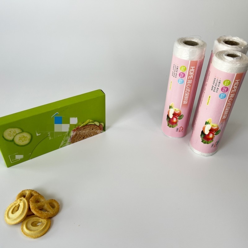 透明で新鮮な保護のために,ロール上の生物分解可能なPEプラスチック食品包装袋