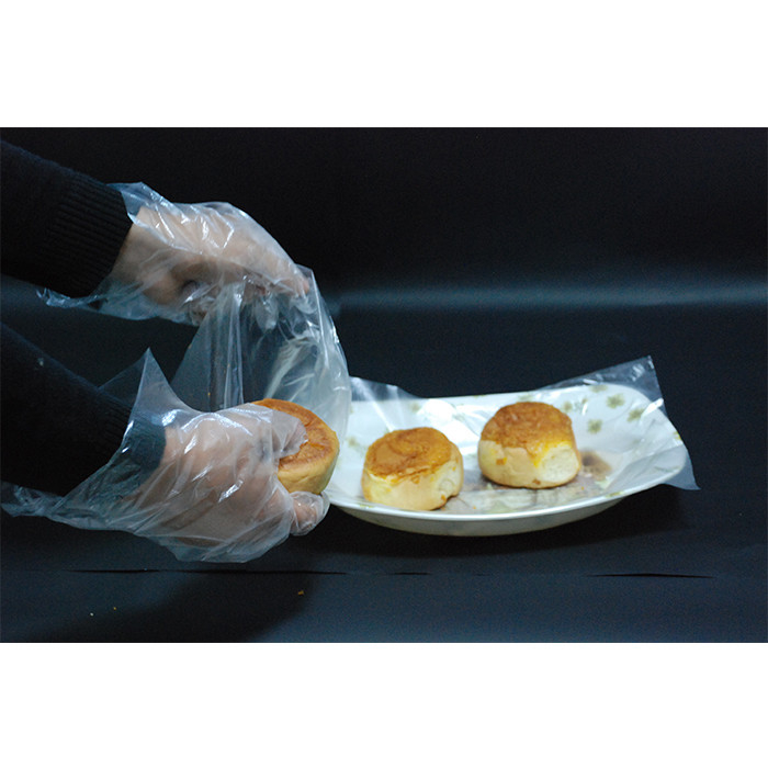 透明なHDPE LDPE 食品包装 パーソナライズされたサイズでロール上のプラスチック食料品袋