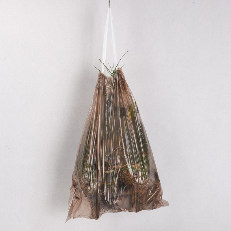 キッチン用ゴミ箱用のプラスチックゴミ袋 2022 緑色または要求