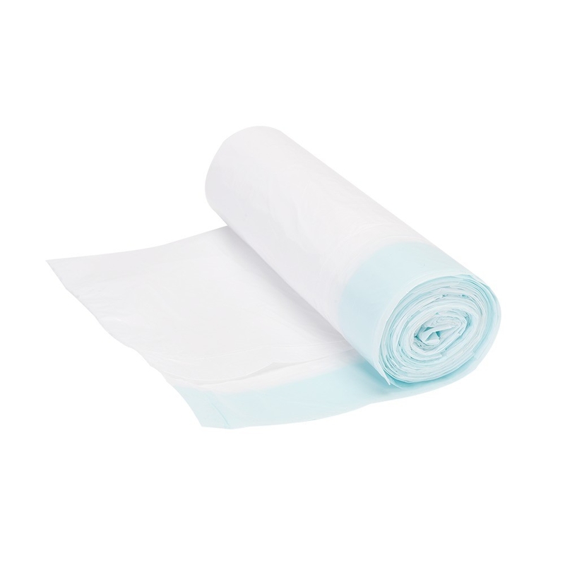 HDPE/LDPE/LLDPE 工業用ゴミ袋用の黄色の引き出し弦の家庭用ゴミ箱