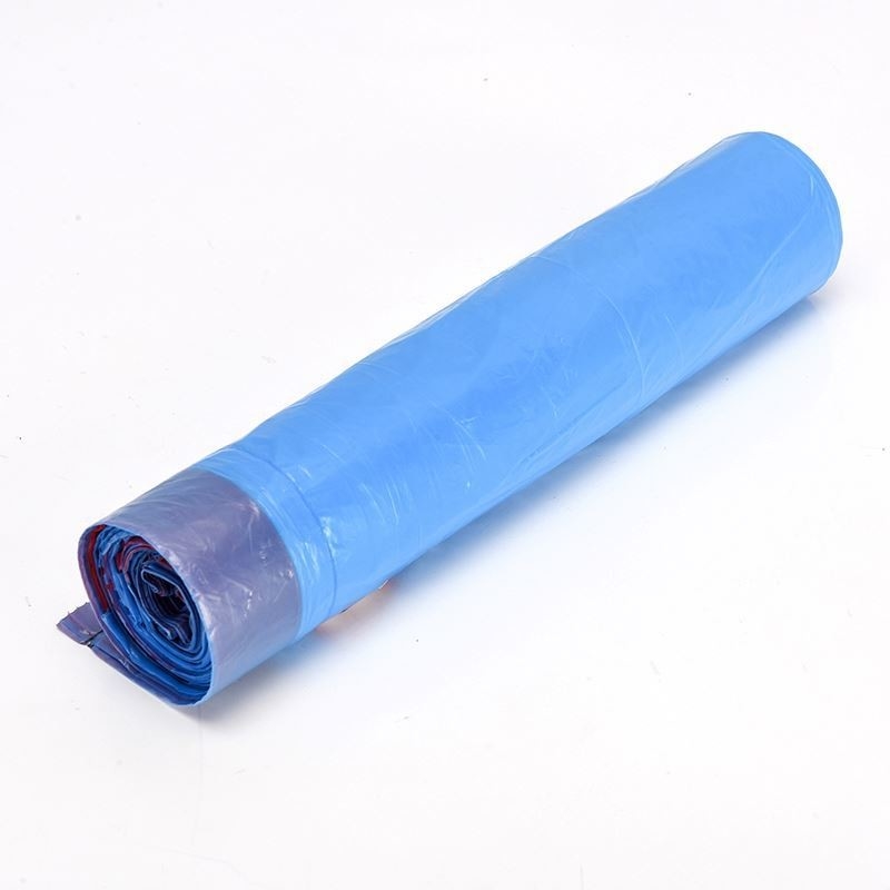 厚い 彩色 の 引き出し の 弦 の プラスチック 廃棄物 袋 の ロール 式 で 清潔 な 廃棄物 管理 を 目的 と し て