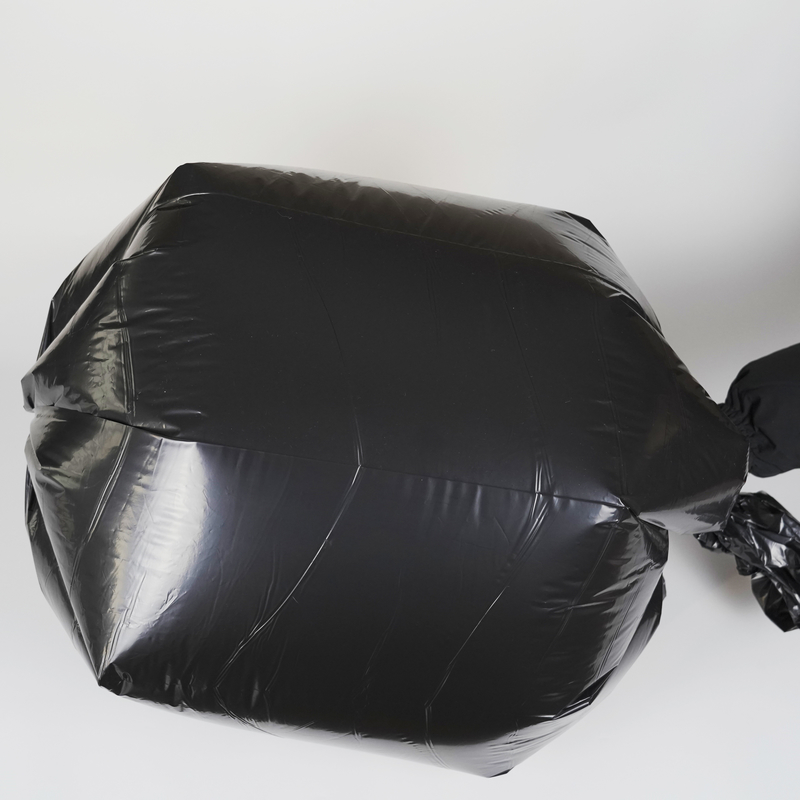 引き糸で閉じる 密封用ハンドルのための中型大型ゴミ袋 HDPE/LDPE/LLDPE材料